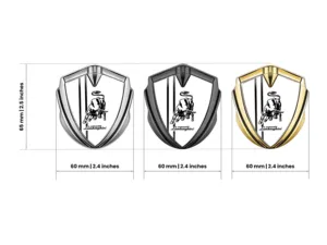 Lamborghini Emblem Fender Abzeichen Luxus Finish Aus Edelstahl